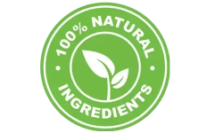 100% natural ingredients
